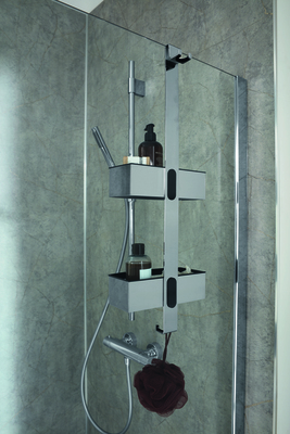 vigour individual duschkorb chrom2